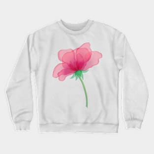 Rose Flower Crewneck Sweatshirt